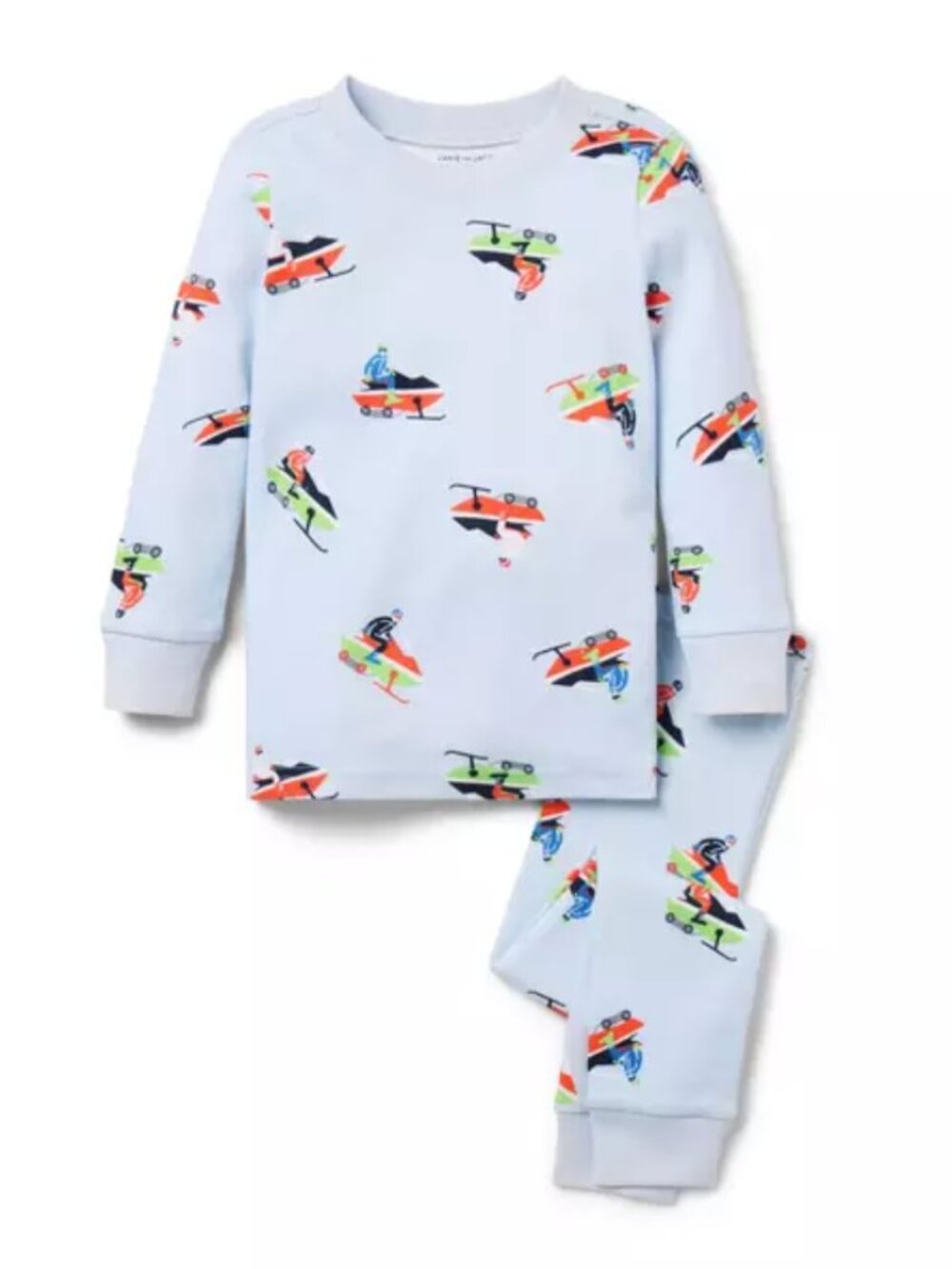 NWT Janie & Jack Snowmobile Pajama Set Boys Size 3